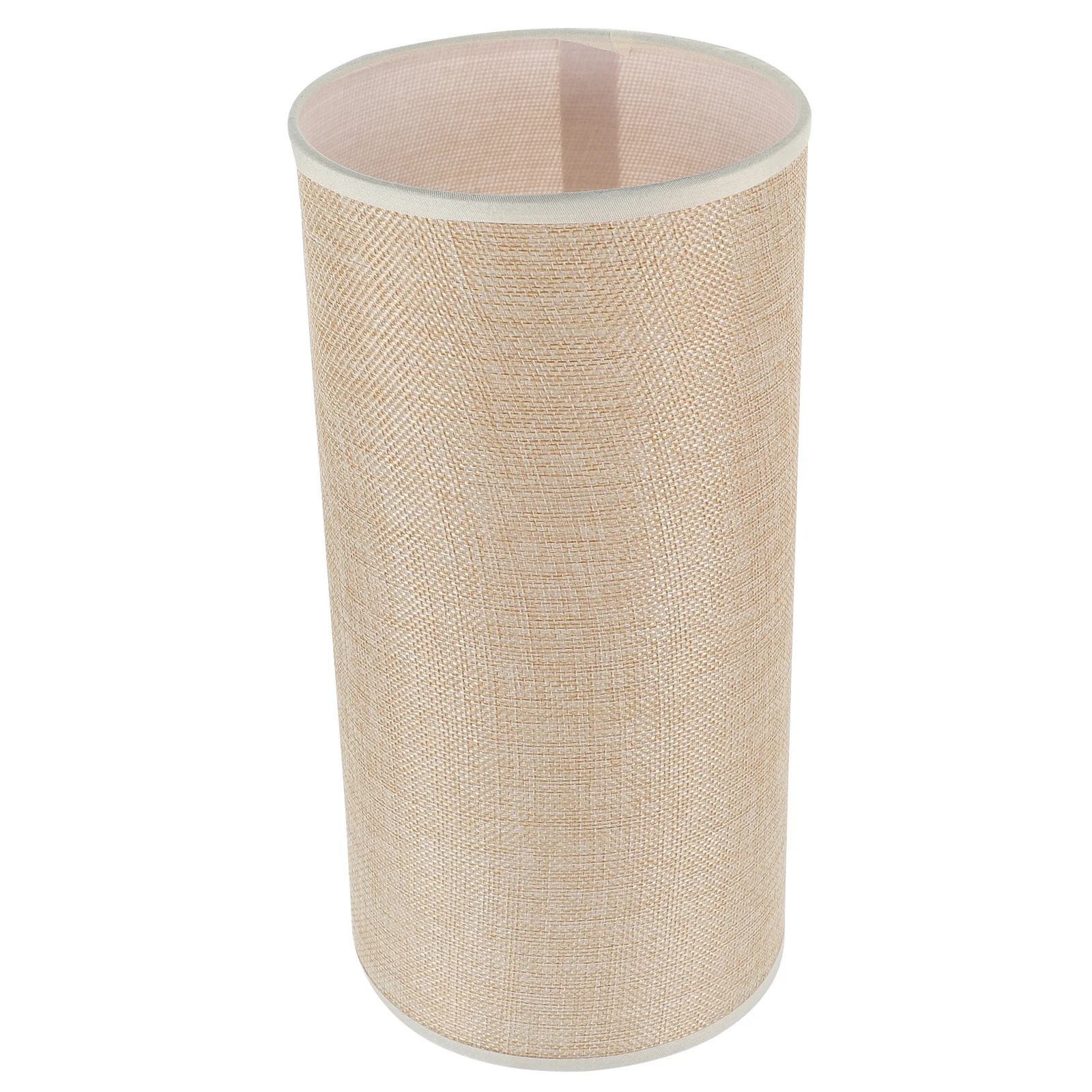 

Linen Drum Lampshade E27 Cylindrical Cover For Desk Wall Table Floor Lamp Replacement Accessories Small Lampshades Vintage