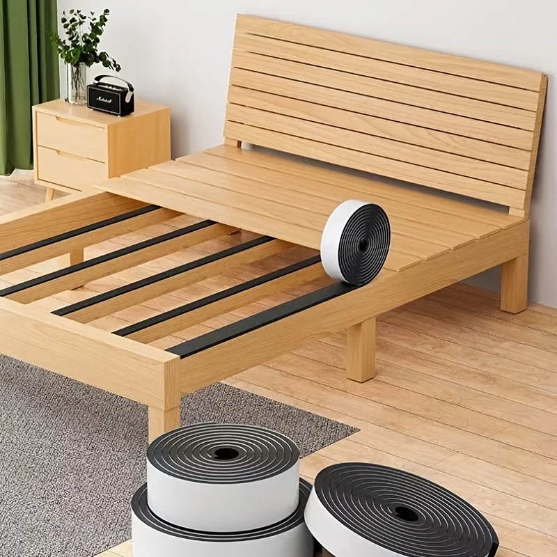 1Roll 2M Thicker Anti Creak Strips For Bed Boards Reduce Vibration Eliminate Noise,DIY Anti-slip Furniture Pads,Mute Mats