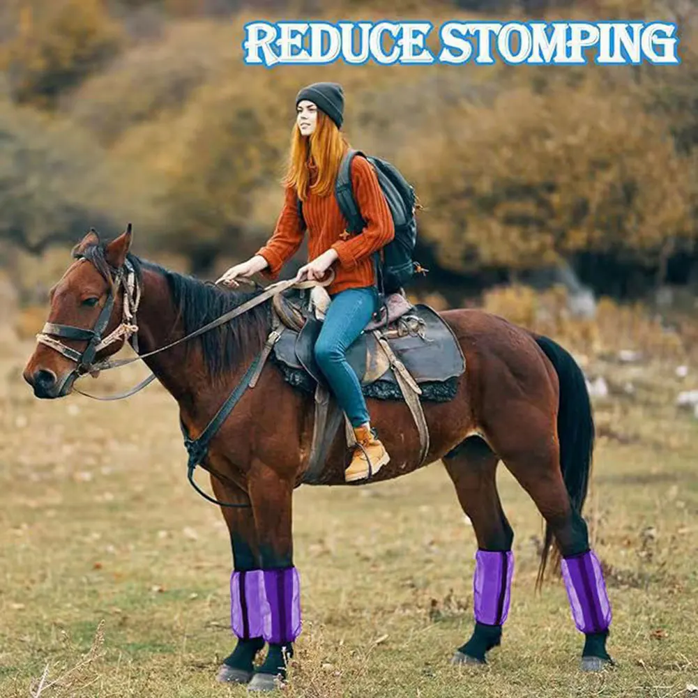 Mosquito Proof Horse Leg Guard Boots,High-Breathability Mesh Fabric,For Horse Leg Care Accessories,Reliable Insect-Pest Defense﻿