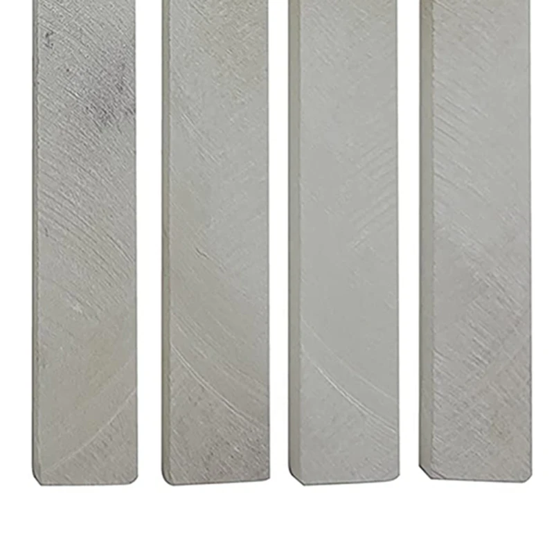 Flat White Soapstone Refills Metal Marker For Sharp White And Removable Markings On Steel Cast Iron