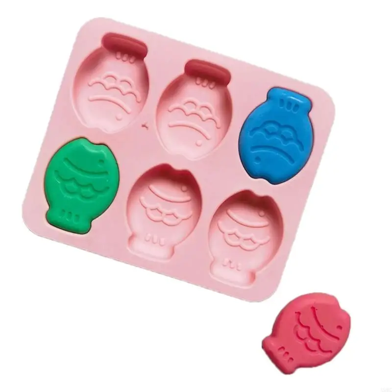 A9BC Шоколадные формы Кенди формы рыбы