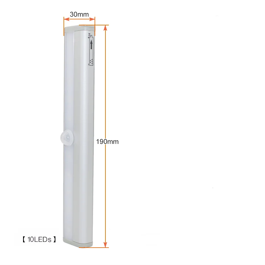 PIR LED Motion Sensor Light Cupboard Wardrobe Bed Lamp LED Under Cabinet Night Light For Closet Stairs Kitchen