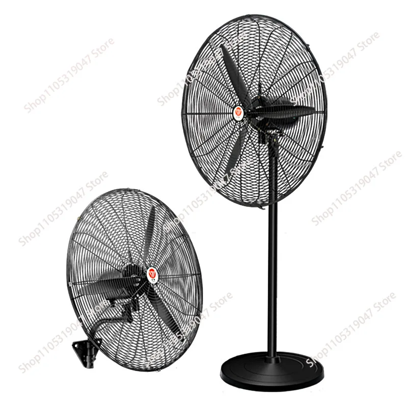 large and powerful electric fan, pure copper motor can shake the head, suitable for factory workshops and kitchens