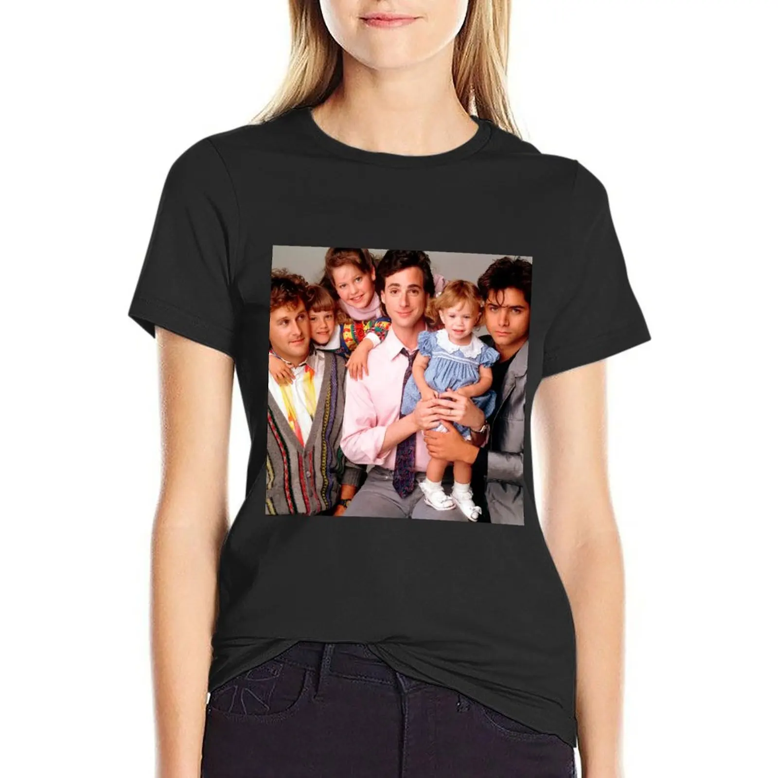 

Full House Drama Movie Family ALB49 T-Shirt tees quick-drying anime clothes ariat shirts for Women