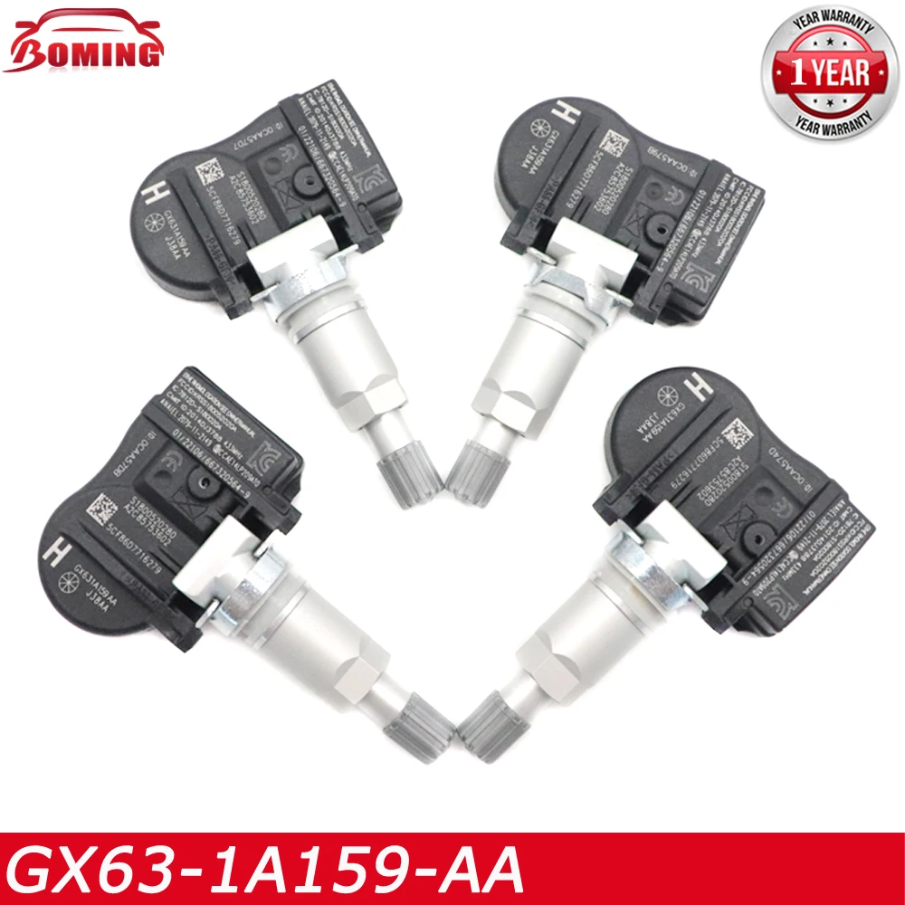 

1/4 шт. GX63-1A159-AA 433 МГц новый датчик контроля давления в шинах TPMS для Land Rover Discovery Sport Lr4 2014-2023 GX631A159AA