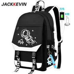 Astronaut Cosplay Backpack Schoolbag For Teenage Boys Student Boys Book Pack Large Capacity Waterproof Travel Rucksack Nylon bag