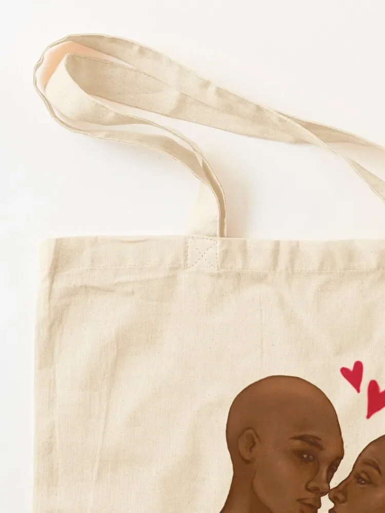 حقيبة شاطئ Whisper's Kiss Tote حقيبة تسوق نسائية مخصصة قابلة للطي وقابلة لإعادة الاستخدام #3