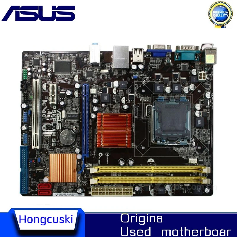 For ASUS P5KPL-AM SE Used original motherboard Socket LGA 775 DDR2 G31 Desktop Motherboard