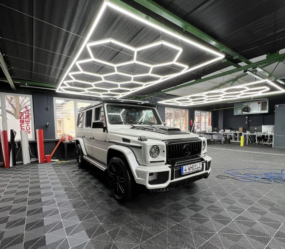 

Cheap Price Waterproof Honeycomb Led Light Day Light Factory Latest Existed Mold Hexagonal Wall Led Light for Workshop