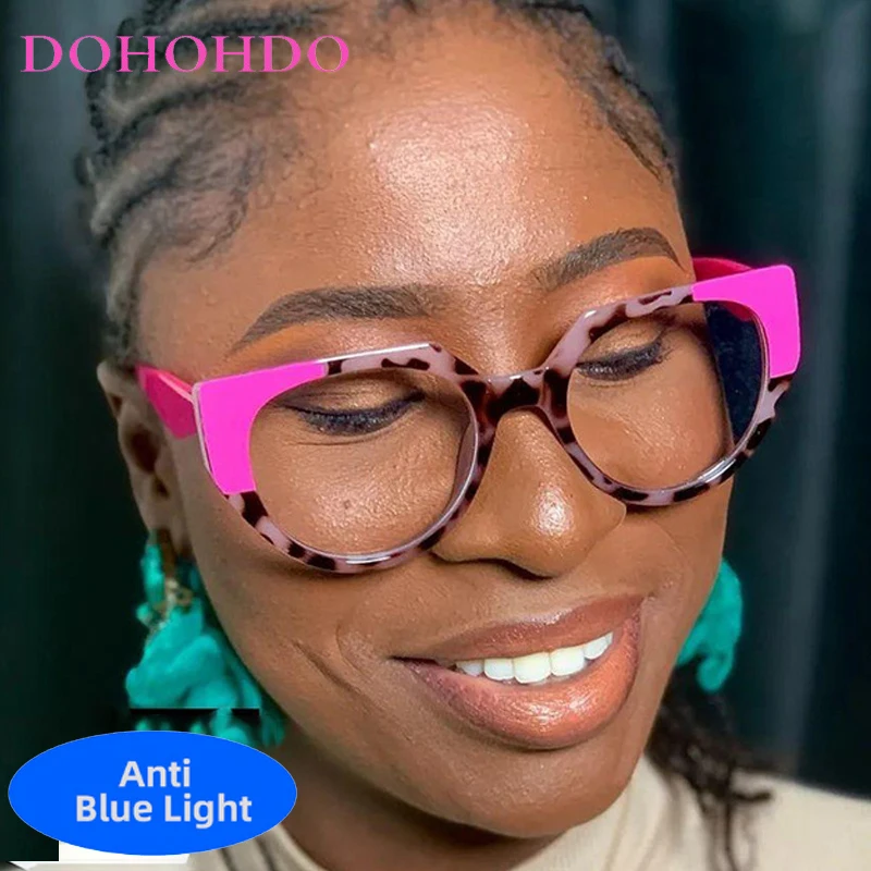 

TR90 Retro Cat Eye Anti-Blue Light Glasses Women Men New Luxury Brand Designer Optical Reading Computer Eyeglasses Unisex Очки