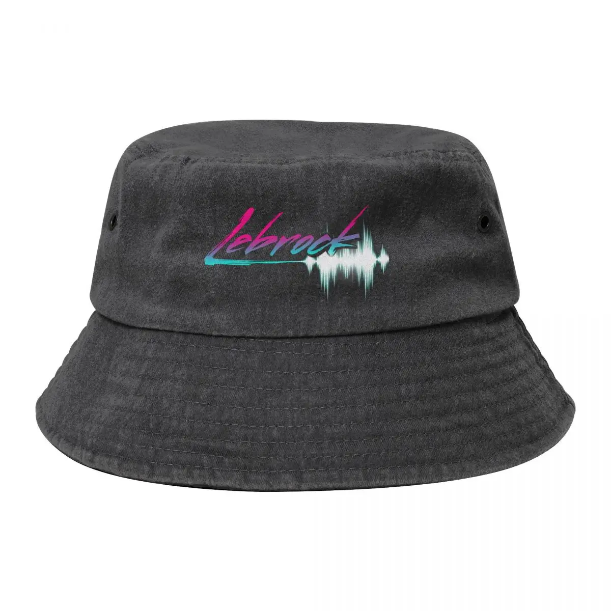 Lebrock Waveform Logo Bucket Hat Hat Man Luxury Streetwear For Man Women's