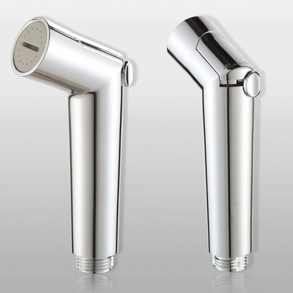 Press-Free Bidet Irrigator Nozzle for Manual Water Release Control Compatible with Standard Garden Hoses and Bathroom Fixtures