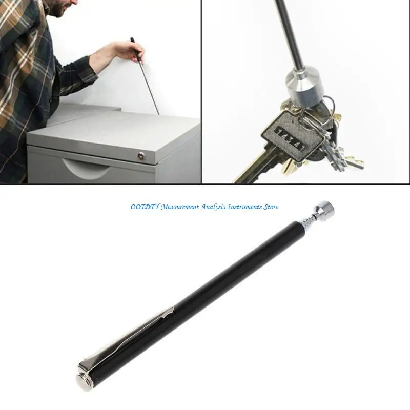 367D Mini Portable Telescopic Magnet Pen StrENDeerbare Pick Up Rod Handhe