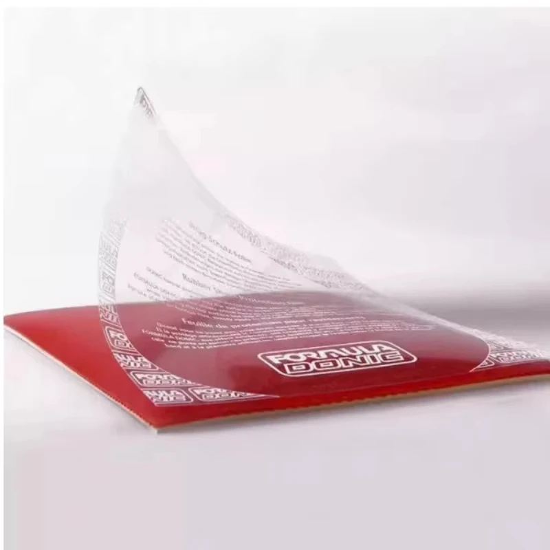 Donic 5PCS Ping Pong Racket Protective Film Sticky Transparent Maintenance Table Tennis Racket Rubber Protector Cover Film Tool