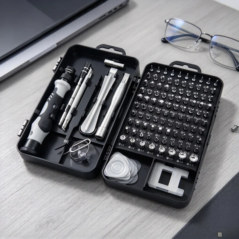 115Pcs Precision Screwdriver Kit, Torx Repair Tools for Mobile Phone Computer Watch Electronic Maintenance