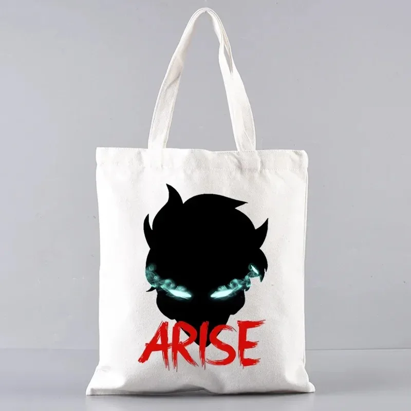 

Solo Leveling Shoulder Canvas Bag New Logo Backpack Women Fashion Bag Casual Streetwear