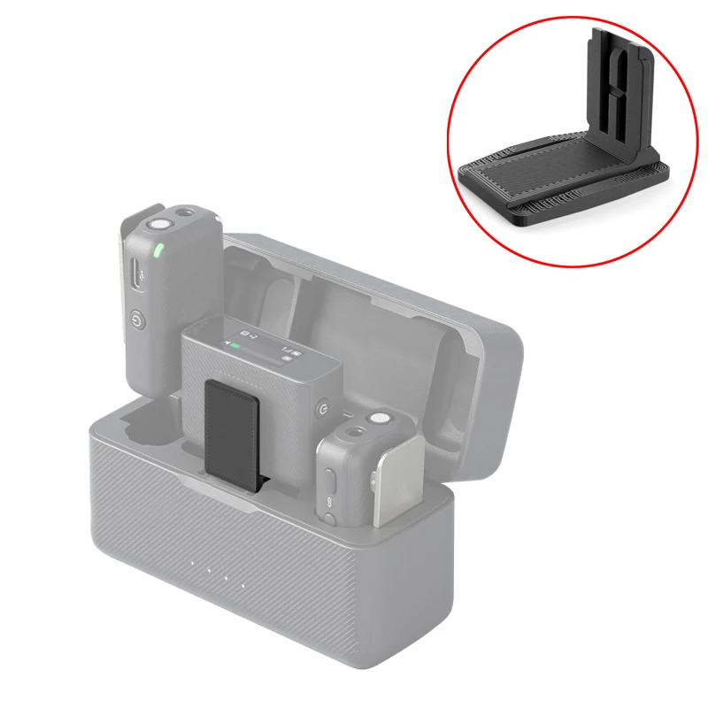 

1 шт., фиксирующая основа с задним зажимом, адаптер для горячей/холодной башмака, установка вперед/назад, модифицированные детали для беспроводного микрофона DJI MIC