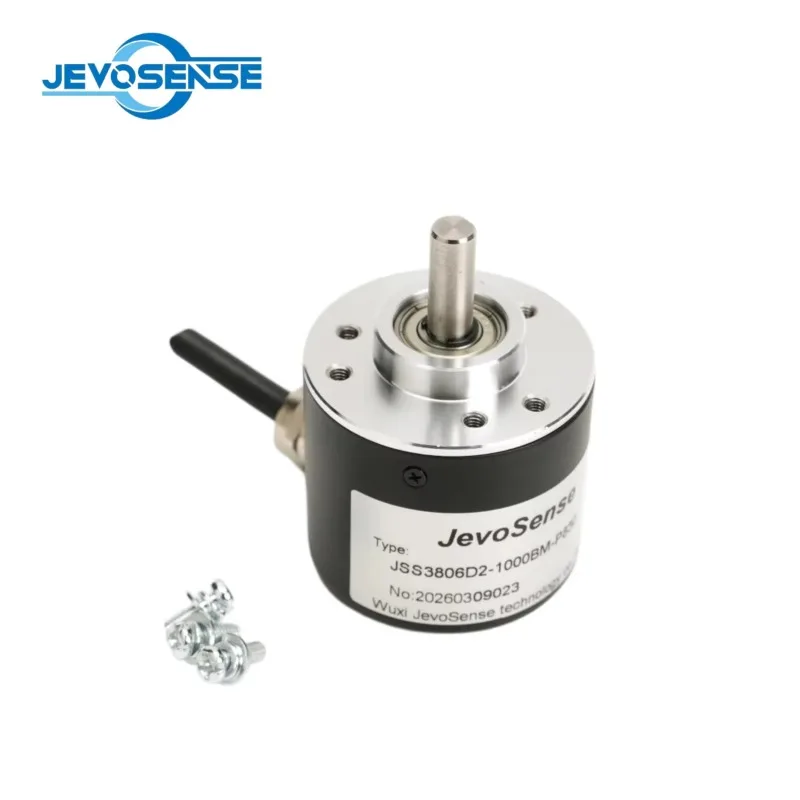 PNP NPN Output Incremental Encoder With Solid Shaft Design DC5V to DC30V for Industrial Factory Automation Systems