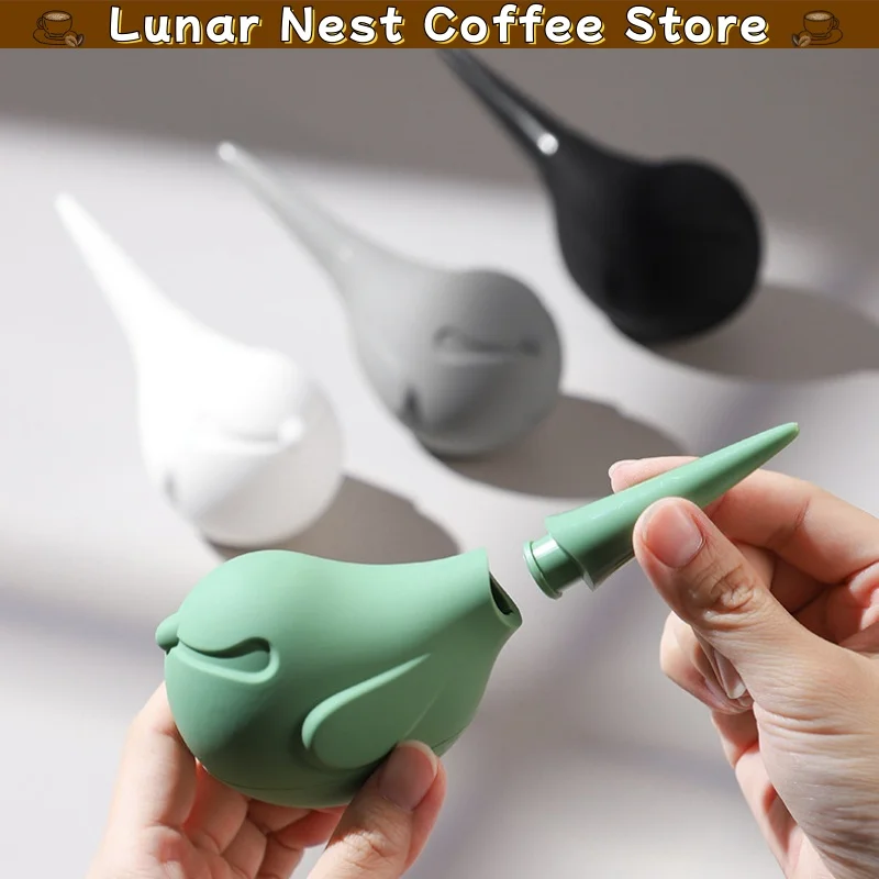 New Bincoo Bird Silicone Air Blower Coffee Grinder Cleaning Tool Dust Remover For Hoem Espresso Machine Barista Accessory