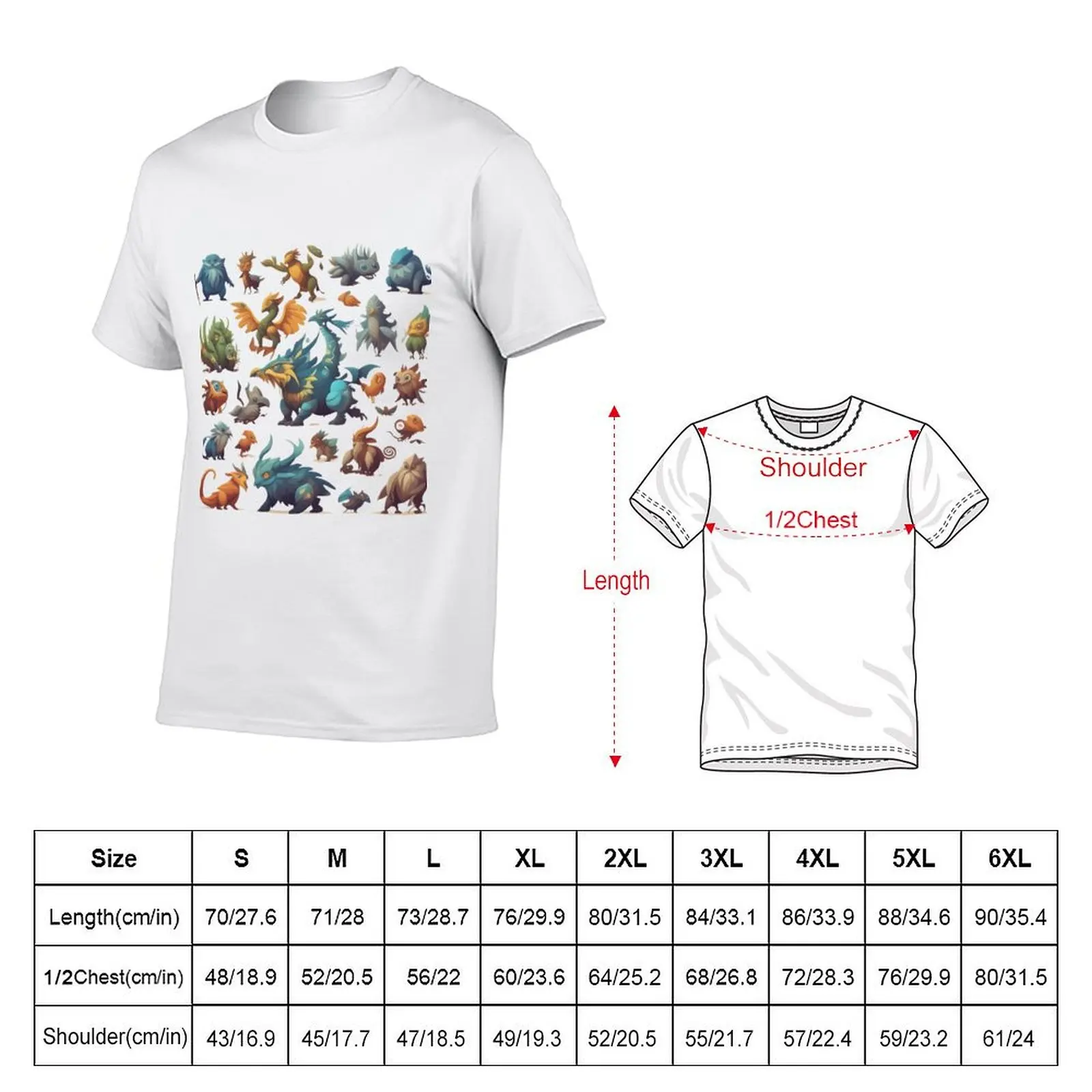 Creatures of Sonaria: Mythical Adventures T-Shirt t shirts for man pack white man graphic t shirt T-Shirt