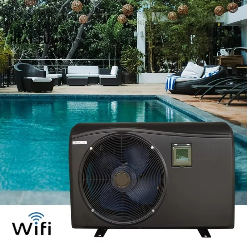 

Inverter Air Pool Heat Pump Solar Panels 10kW Heating Capacity Class A+++ Energy Efficiency App-Controlled Outdoor Household