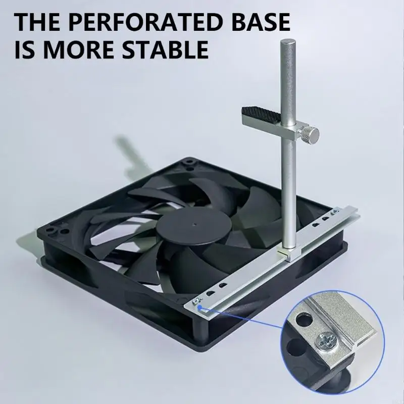 R53C Graphics Card Holder Adjustable Single Layer GPU Video Card Stand Aluminum GPU Support Bracket for Computer