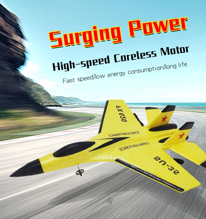 FX620 2,4G Control remoto de combate SU-35 avión de Control remoto Hobby RC avión planeador EPP espuma avión niño juguete niños regalos