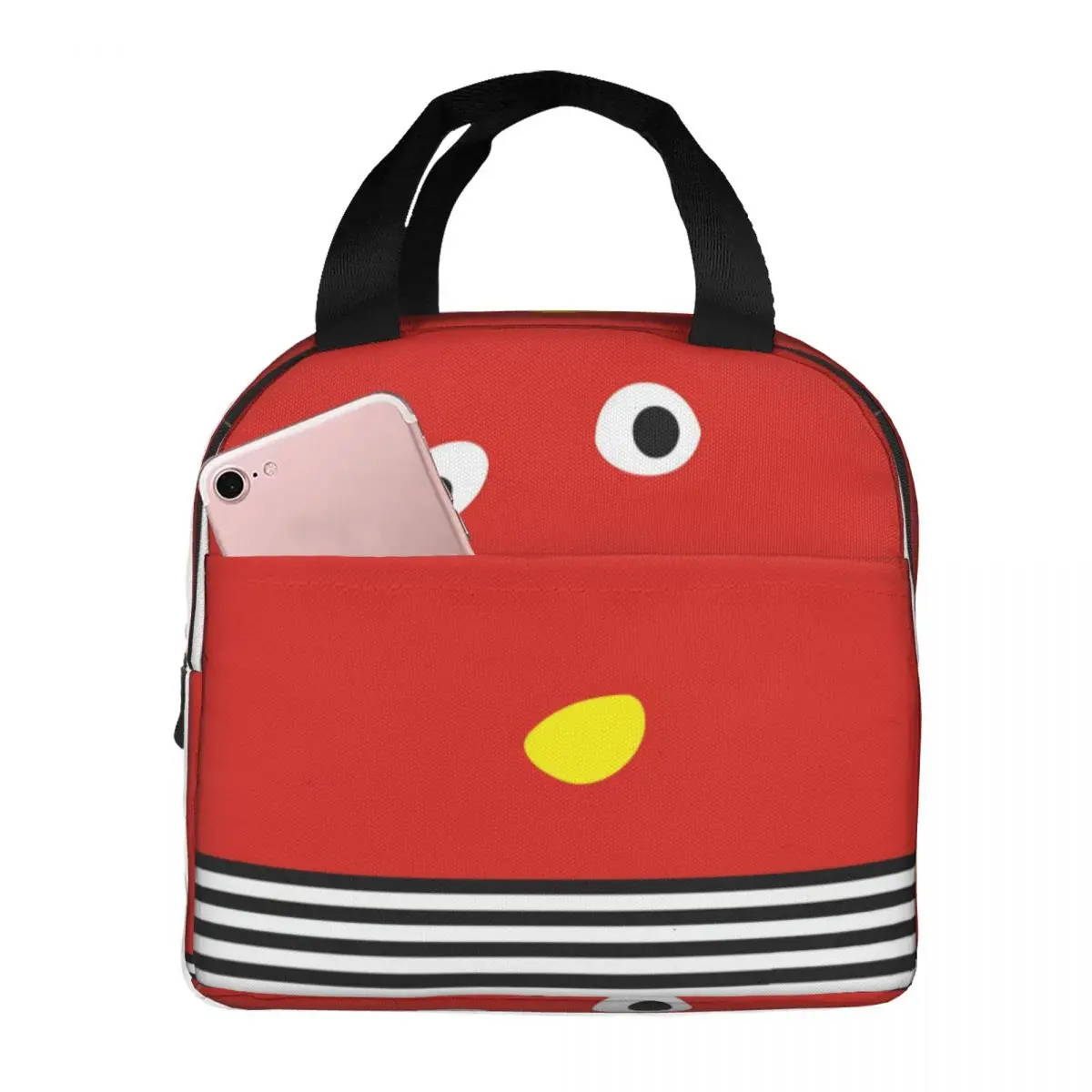 Juan Carlos Bodoque 31 Minutos Insulated Lunch Bag High Capacity Chilean Comedy Lunch Container Cooler Bag Tote Lunch Box Beach