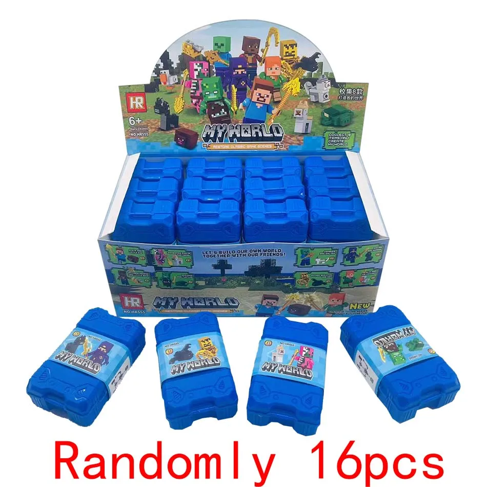 16 stücke Anime My World Figur Action Figur Puppe Kits Sammlung PVC Modell Spielzeug Großhandel kinder Geburtstag Geschenk – Detail 15
