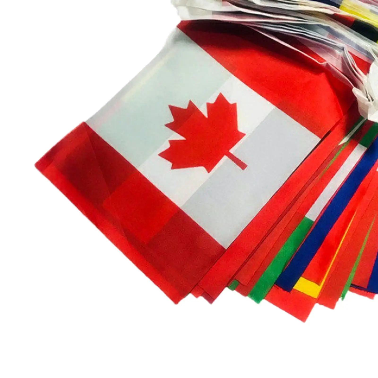 World String Flags Banner Set Weltflaggen, einfach zu installieren, verschiedene Länder