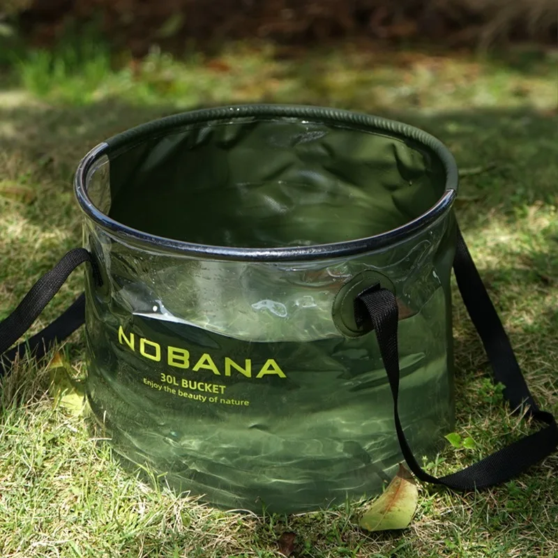 Outdoor Foldable Bucket Portable Retractable Hand-held Suitable for Camping, Self-driving, Picnic and Fishing Bucket