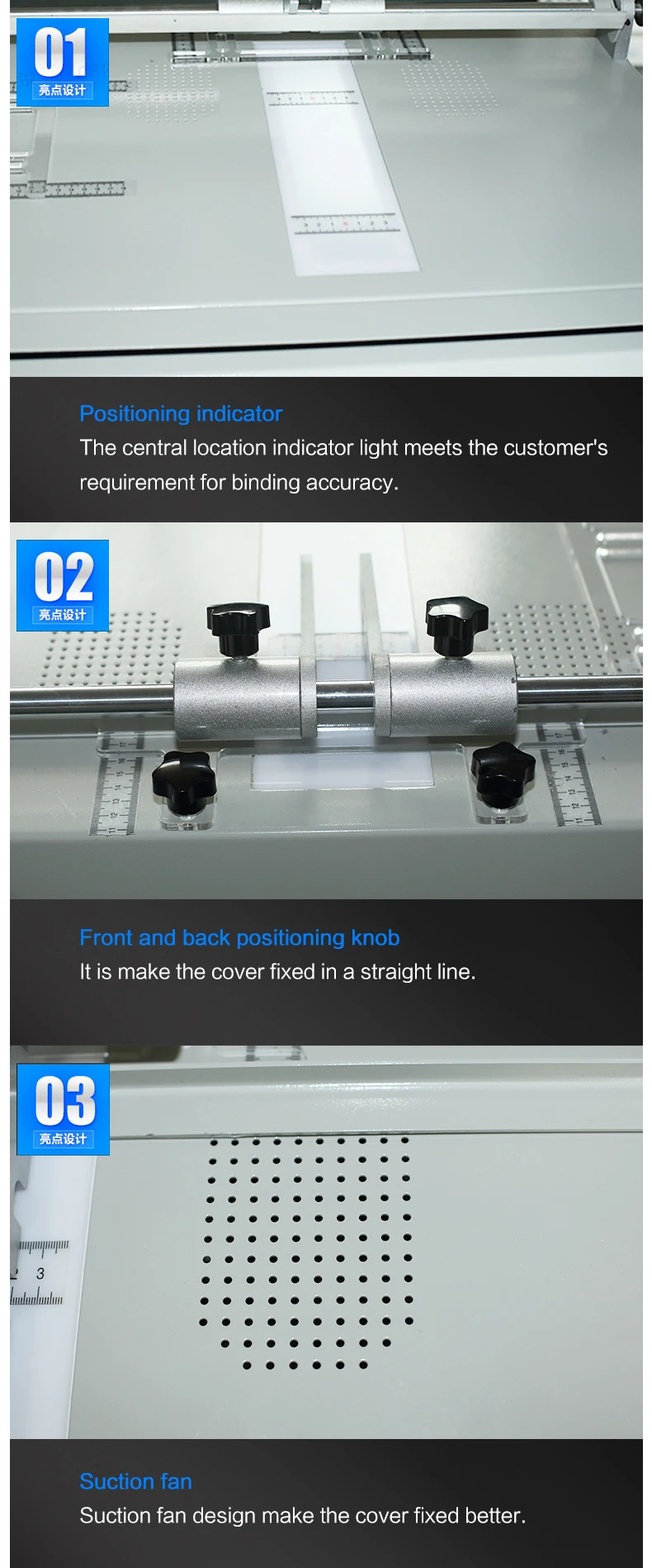 RC-100P Desktop A4 Book Shell Notebook Hardcover Making Machine Book Cover Printing Machine
