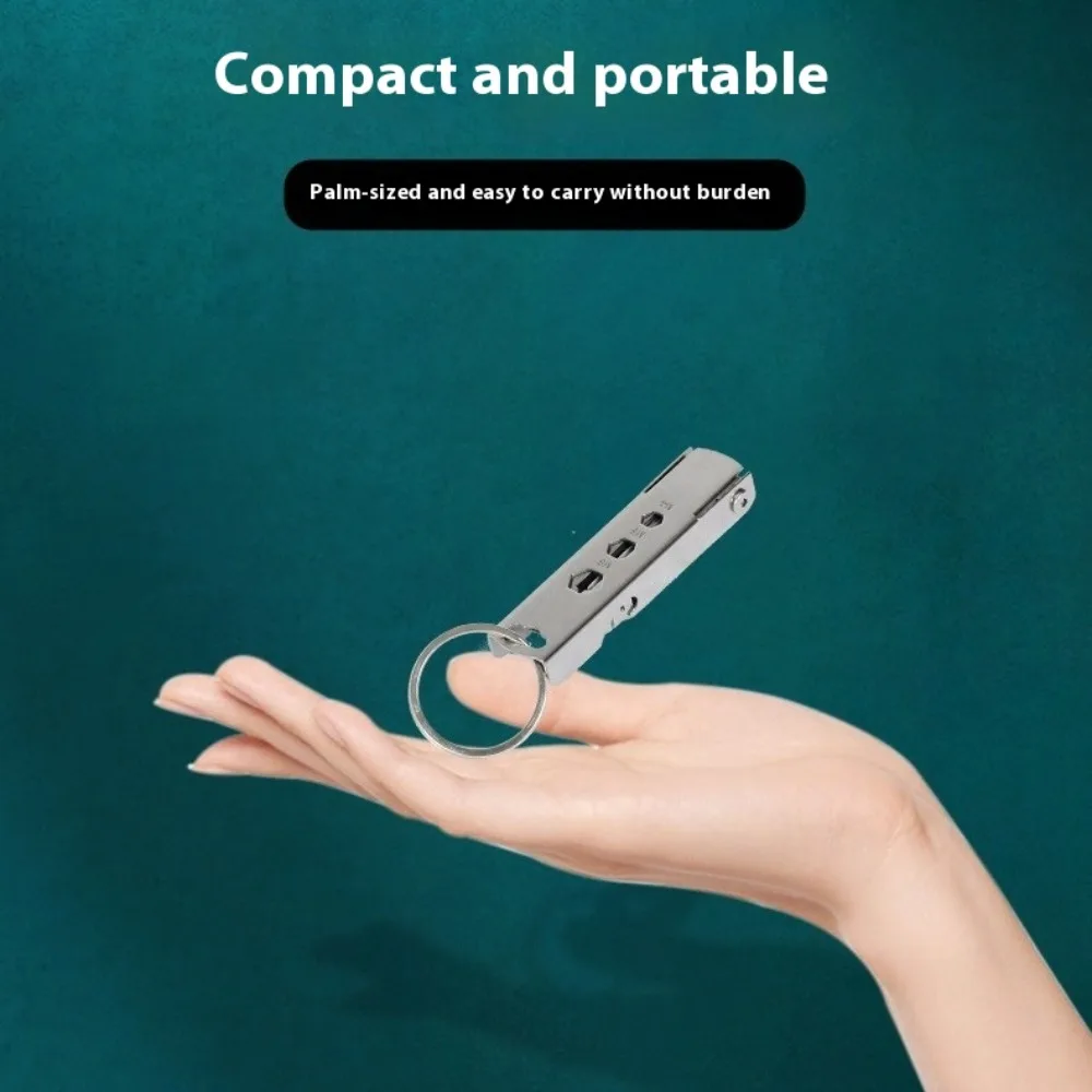 Aiguille de ramassage de carte de téléphone Portable, porte-clés multifonction, Mini aiguille de traction de carte de téléphone Portable, outils utiles portables avancés