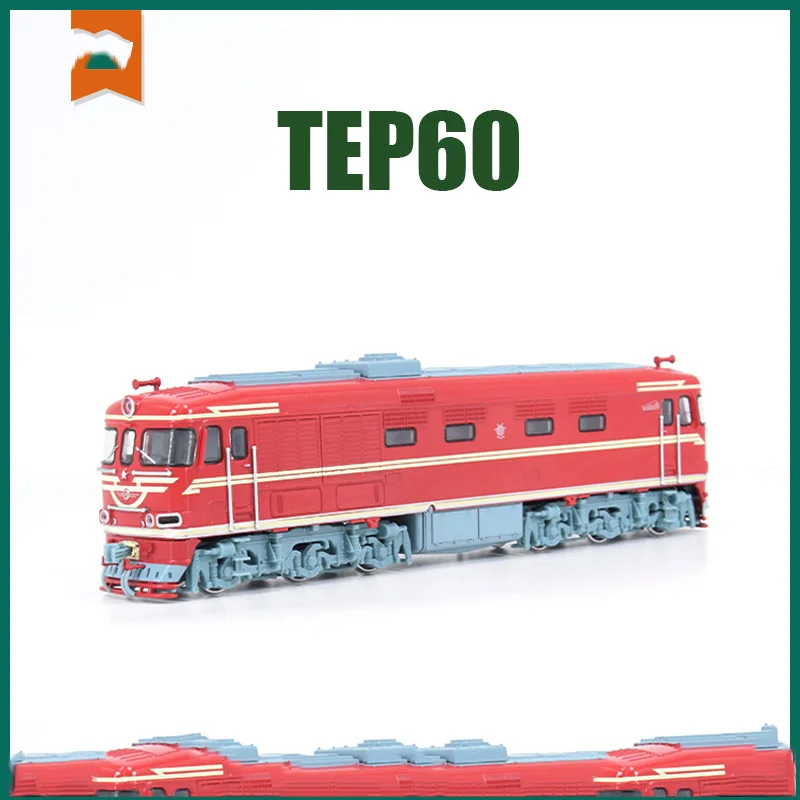 1/87 USSR 2nd Generation TEP60 Diesel Locomotive Plastic Models Original Belarus And Lithuania Passenger Train Model JLKN007