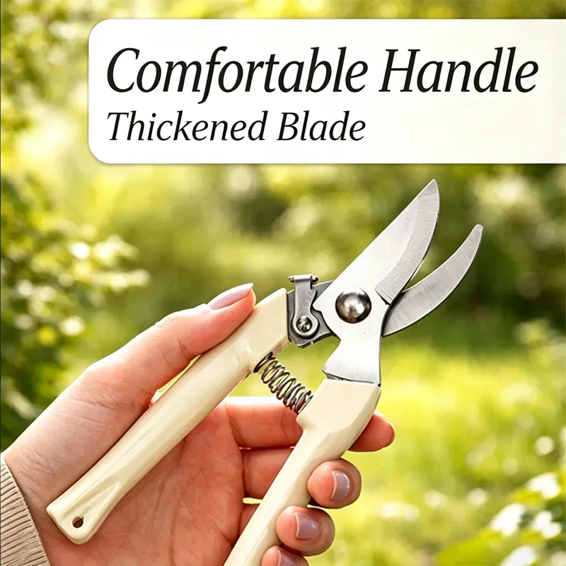 1 piece scissors, manual account, pruning branches, pruning gardening, pruning flowers, thinning fruits, pruning fruit trees, or