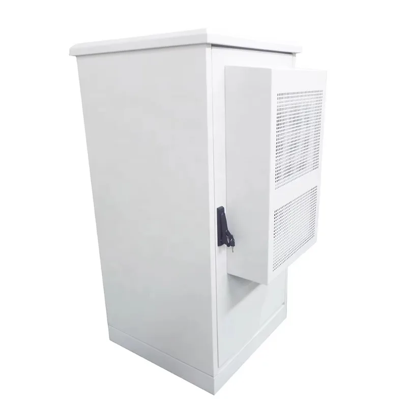 IP65 weatherproof telecom cabinet floor-to-ceiling outdoor shell with battery rack