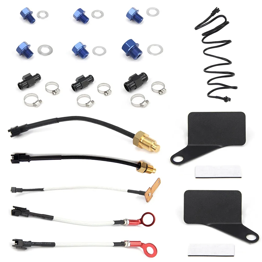 دراجة نارية مقياس درجة حرارة الماء الاستشعار موصل خزان المياه درجة الحرارة التوصيل الملحقات ل Nmax155 XMAX300 125 كوسو