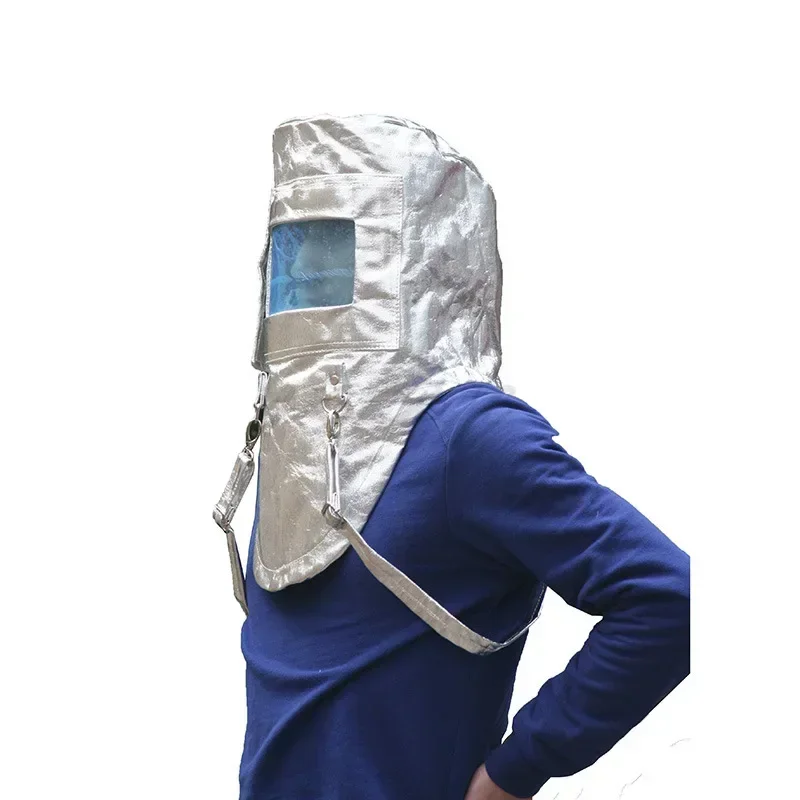 Outdoor Fireproof Cap Insulation Top Cover Aluminum Foil High Temperature Resistant 1000 ℃ Insulation Protective Cap