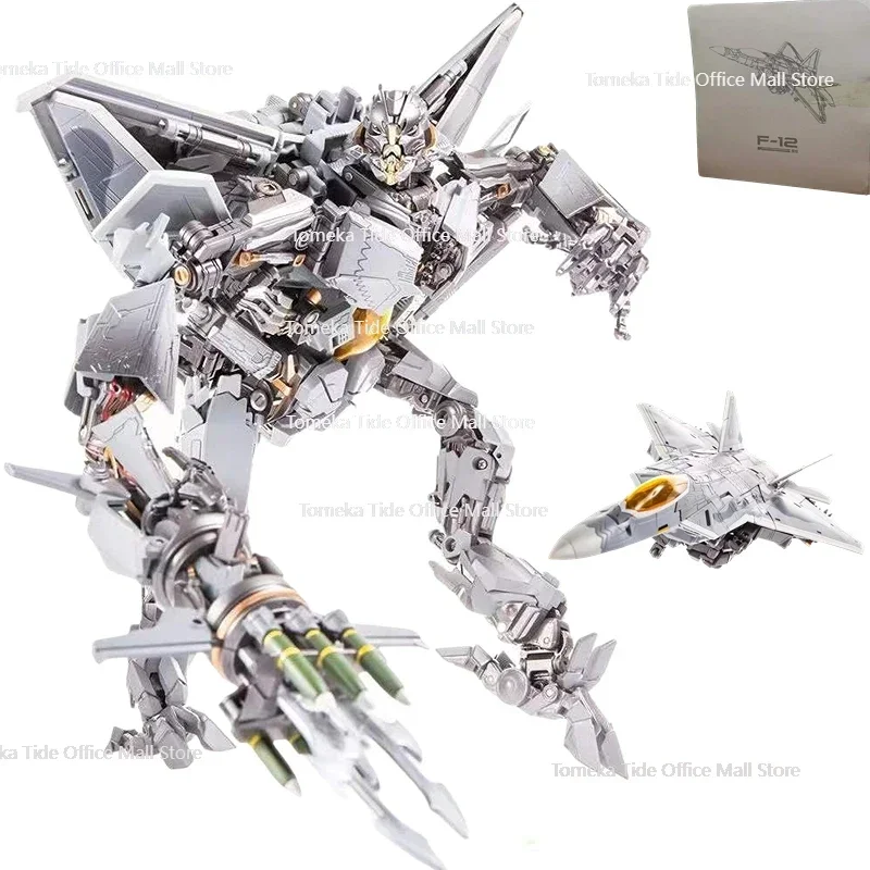 In Stock Transformation BMB F-12 F-12AS MPM-10 Plane KO Oversize Starscream Movie Series 25CM  Action Figure Toy Collection Gift