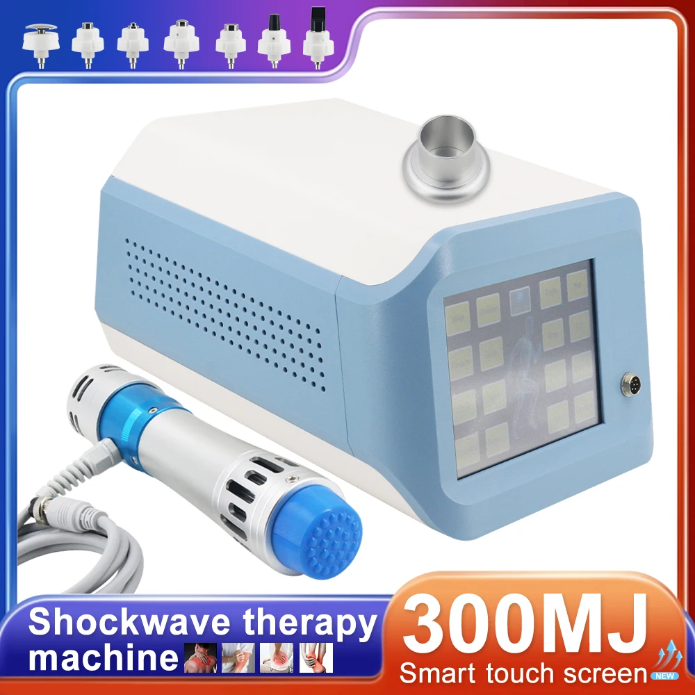 300mj Shockwave Therapy Machine ED Treatment Physiotherapy Plantar Fascitis Relax Professional Shockwave Instrument Clinic Use