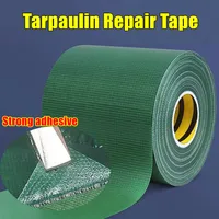 Cinta de reparación de lona de PVC impermeable, cinta adhesiva de tela impermeable, cinta para toldo al aire libre para barco RV, toldo, tienda, paraguas de lona
