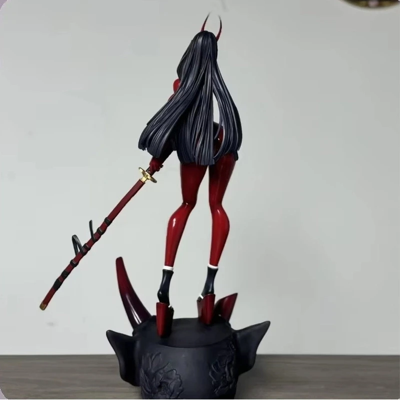 Senji Muramasa 1/4 Scale Large Beautiful Girl Anime Statue 55cm PVC Figure with Base for Desktop Decoration Gift
