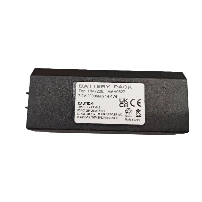 

Аккумулятор nice For 3786692 Hiab AMH0627 XS Drive H3786692 HIA7220, 7.2В, 2000 мАч, 1 шт.