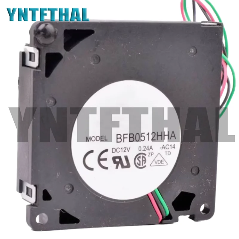 New BFB0512HHA 12V 0.24A 3-Wire Cooling Fan