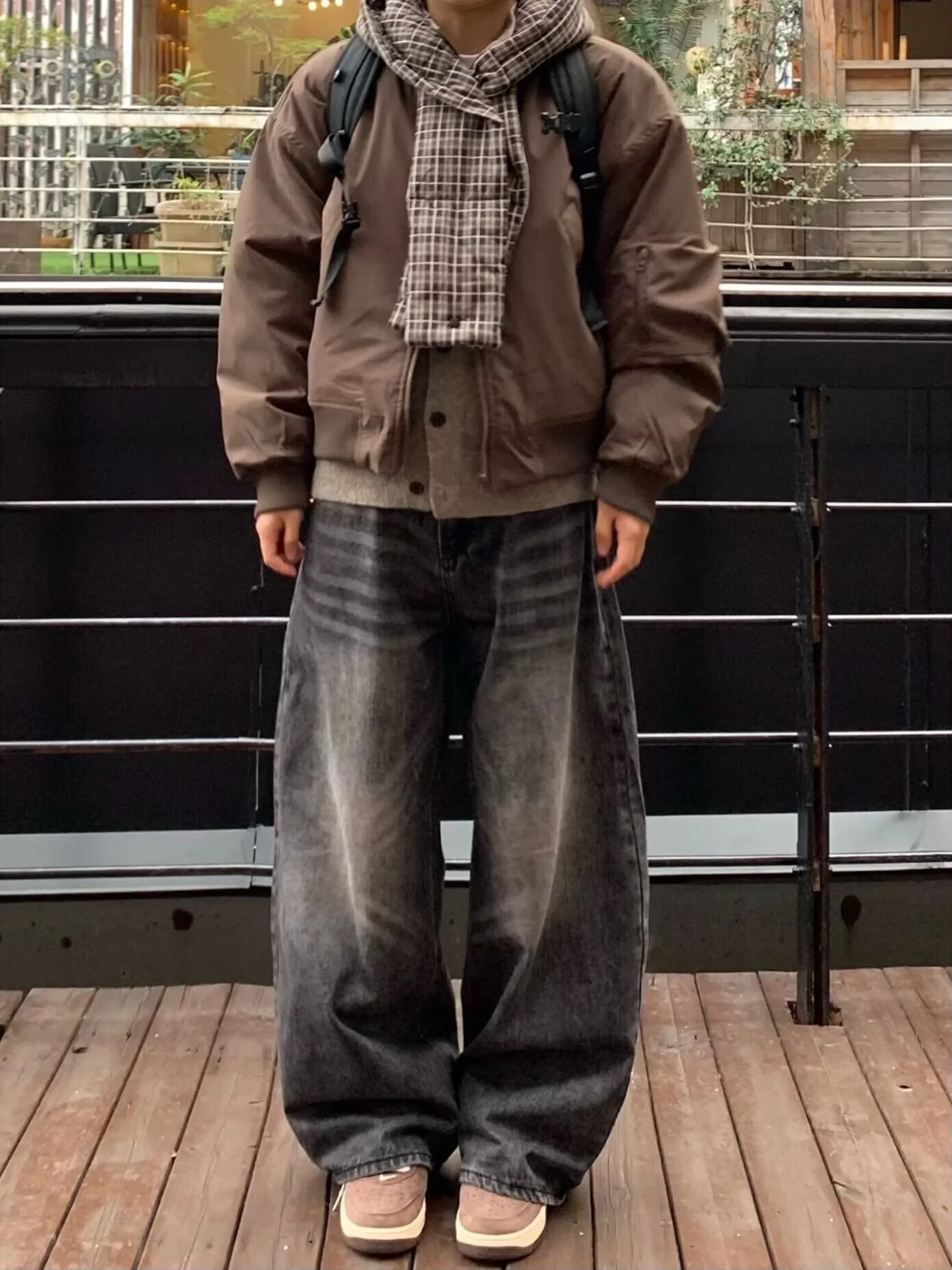 

Американский Sle Cosite клетчатый хлопковый тюре с капюшоном для мужчин и женщин, зимняя новая теплая свободная теплая хлопковая одежда для пар