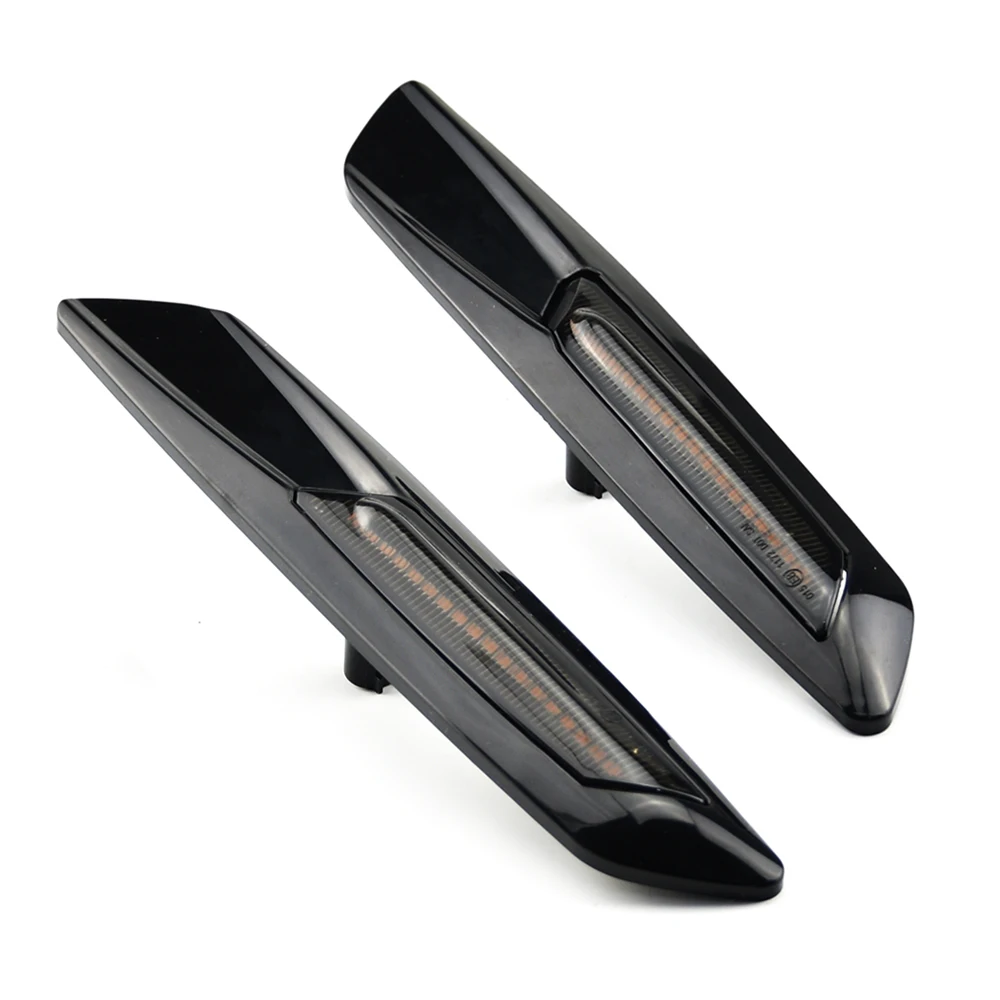 

Side Marker Lights Blinker LED Turn Signal Sequential Fender Indicator Lamp Fit For BMW 1 Series: E81/E82/E87/E88 128i 135i 1M