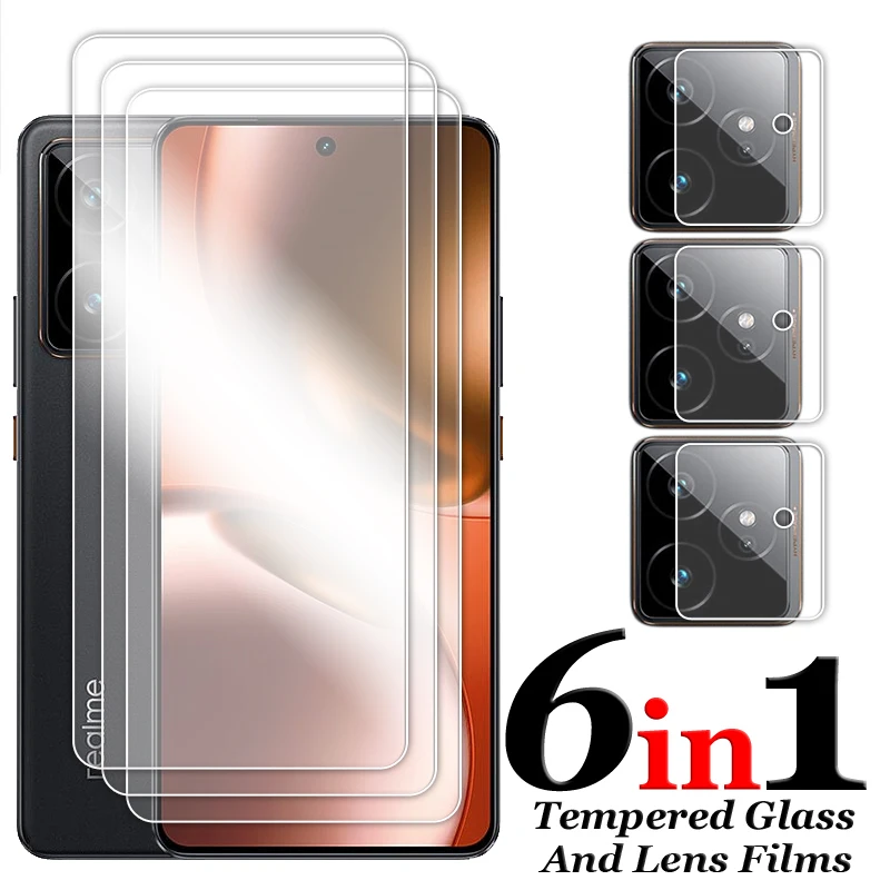 

For Realme GT7 Glass Transparent Screen Protector For Realme GT 7 7T Tempered Glass For Realme GT 7 7T Lens Film