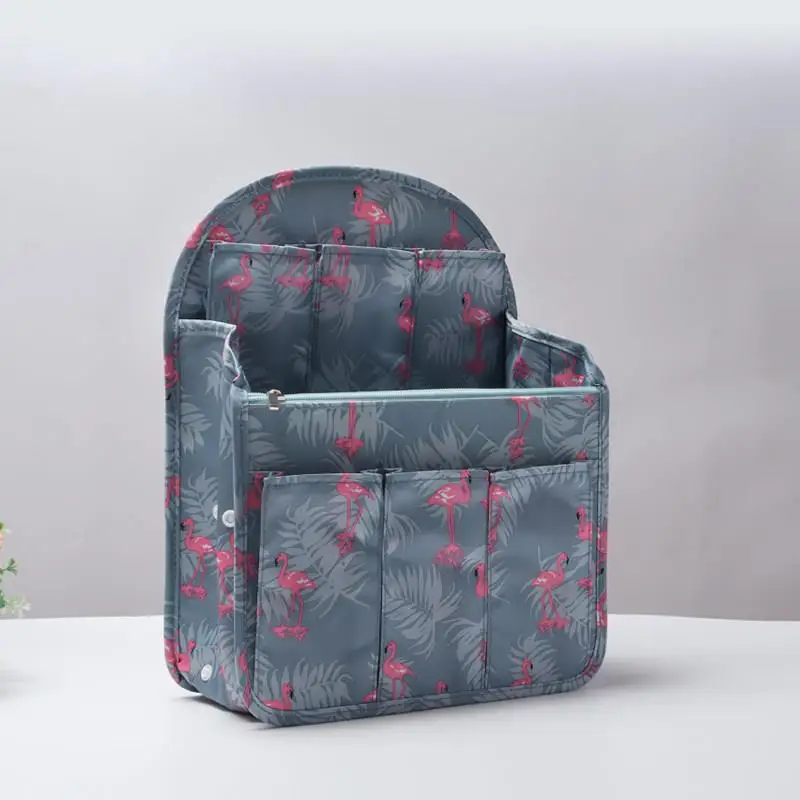 

Вместительный внутренний органайзер для рюкзака, разделитель-сумка, наплечная сумка, многослойная сумка для хранения, сумка с кубической структурой, эластичная...