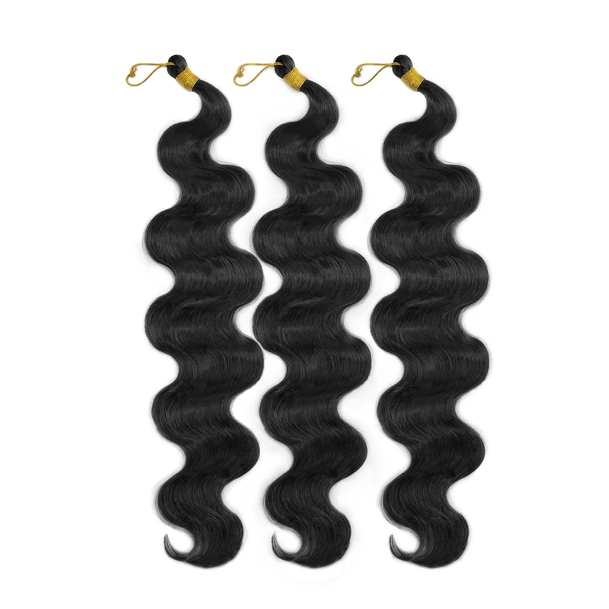 24 Inch Bora Bora Braids Hair Soft Body Wave Boho Braiding Hair Synthetic Deep Curly Crochet Hair Extensions