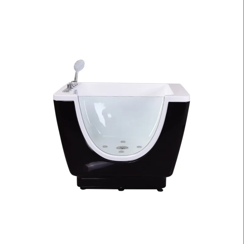 

Simple black and white SPA Jacuzzi, multi-functional dog home pet store